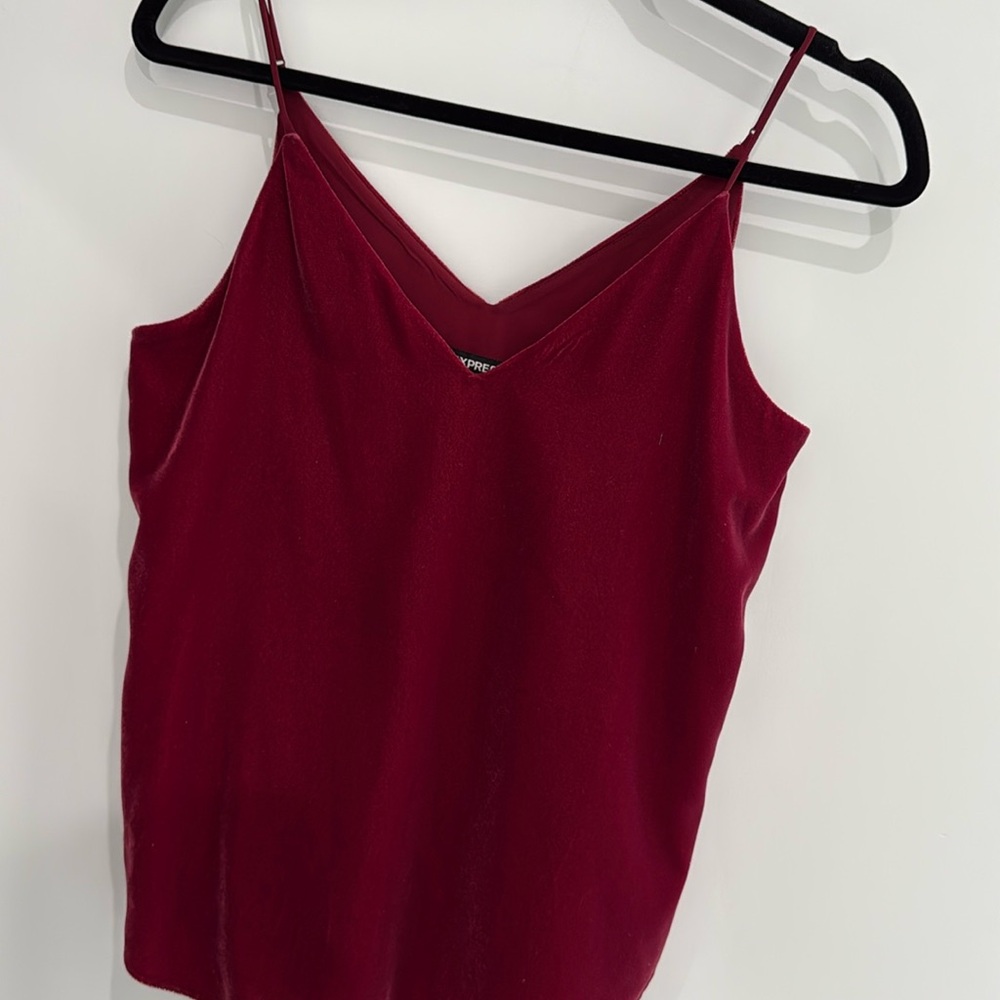Express VELVET camisole size XS